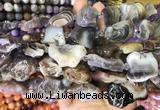 AGBS232 15 inches 20*35mm - 30*40mm freeform botswana agate beads