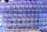 AGBS399 15 inches 8mm round purple agate beads wholesale