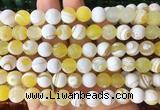 AGBS438 15 inches 10mm round Matte agate beads wholesale