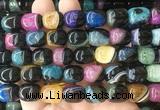AGBS454 15 inches 12*14mm drum agate gemstone beads wholesale