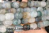 AGBS457 15 inches 13*15mm drum agate gemstone beads wholesale