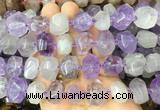 ANBS02 15 inches 12*16mm - 13*18mm faceted nuggets ametrine beads