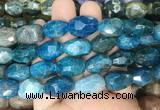 APBS02 15 inches 12*16mm - 13*18mm faceted nuggets apatite beads