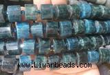 APBS06 15 inches 11*15*15mm faceted triangle apatite gemstone beads