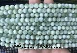 ASBS09 15 inches 6mm round green angelite gemstone beads wholesale