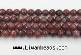 CAA3631 15.5 inches 10mm faceted round Portuguese agate beads