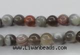 CAG3682 15.5 inches 8mm round botswana agate beads wholesale