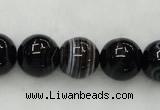 CAG448 15.5 inches 20mm round agate gemstone beads Wholesale