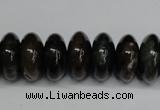 CAG5642 15 inches 8*17mm rondelle agate gemstone beads wholesale