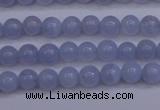 CAG5970 15.5 inches 4mm round blue lace agate beads wholesale