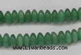 CAJ629 15.5 inches 4*8mm rondelle green aventurine beads
