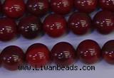 CAJ752 15.5 inches 8mm round apple jasper beads wholesale