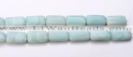 CAM74 18*25mm rectangle natural amazonite beads Wholesale