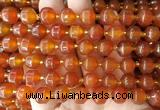 CCBS154 15 inches 10mm faceted prism agate beads wholesale