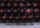 CBD301 15.5 inches 6mm round brecciated jasper beads wholesale