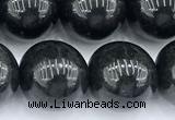 CCB1622 15 inches 10mm round shungite gemstone beads