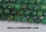 CCJ410 15.5 inches 4mm faceted round west African jade beads