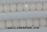 CCN150 15.5 inches 8*12mm faceted rondelle candy jade beads