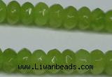 CCN2862 15.5 inches 4*6mm faceted rondelle candy jade beads