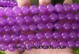 CCN6065 15.5 inches 8mm round candy jade beads Wholesale