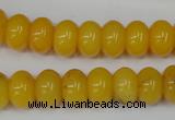 CCN91 15.5 inches 8*12mm rondelle candy jade beads wholesale