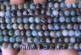 CCS888 15 inches 6mm round natural chrysocolla beads wholesale