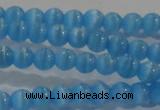 CCT1119 15 inches 2mm round tiny cats eye beads wholesale