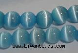 CCT1287 15 inches 5mm round cats eye beads wholesale