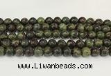 CDB343 15.5 inches 10mm round dragon blood jasper beads wholesale