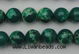 CDE2079 15.5 inches 8mm round dyed sea sediment jasper beads