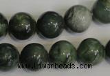 CDJ16 15.5 inches 14mm round Canadian jade beads wholesale