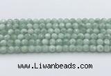 CGA913 15.5 inches 10mm faceted round green angel skin beads wholesale