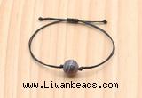 CGB9951 Fashion 12mm Botswana agate adjustable bracelet jewelry