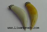 CGP391 20*85mm - 25*80mm horn bone pendants wholesale