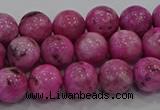 CHM223 15.5 inches 10mm round dyed hemimorphite beads wholesale