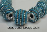 CIB473 14*14mm drum fashion Indonesia jewelry beads wholesale