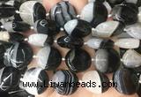 CIBS62 15 inches 20mm coin Agate gemstone beads wholesale