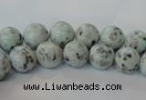 CKW02 15.5 inches 8mm round kiwi jasper gemstone beads
