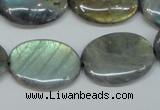 CLB176 15.5 inches 18*25mm oval labradorite gemstone beads