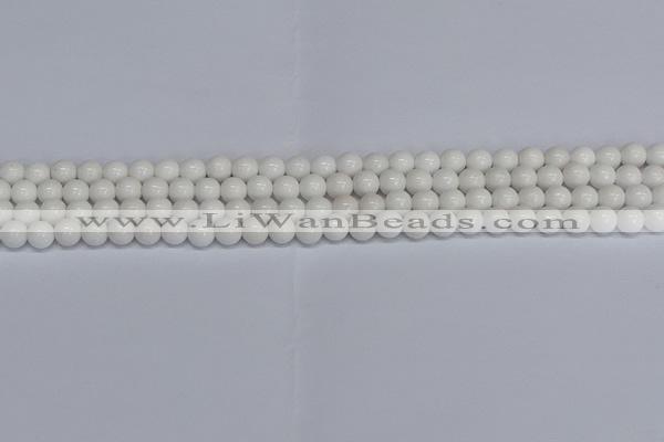 CMJ02 15.5 inches 6mm round Mashan jade beads wholesale