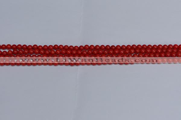 CMJ120 15.5 inches 4mm round Mashan jade beads wholesale