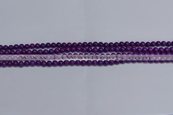 CMJ71 15.5 inches 4mm round Mashan jade beads wholesale
