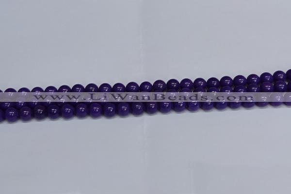 CMJ73 15.5 inches 8mm round Mashan jade beads wholesale