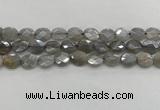 CMS1811 15.5 inches 10*12mm faceted oval AB-color moonstone beads