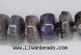 CNG1453 15.5 inches 8*20mm - 10*20mm nuggets agate gemstone beads