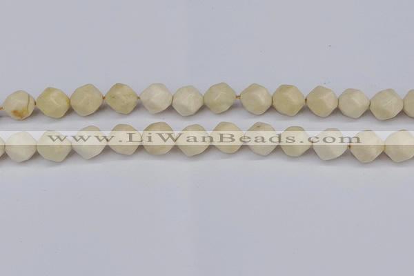 CNG6196 15.5 inches 10mm faceted nuggets jasper beads