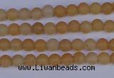 CPI300 15.5 inches 4mm round matte red aventurine beads wholesale