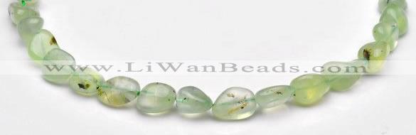 CPR18 A grade 12*14mm freeform natural Prehnite gemstone beads