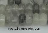 CRB2806 15.5 inches 5*8mm rondelle cloudy quartz beads wholesale