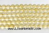 CRBS09 15 inches 12mm round citrine gemstone beads wholesale